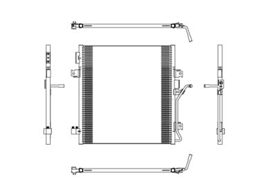 Kondensor, klimatanläggning NRF 350188