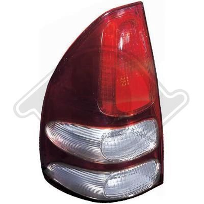 Задний фонарь DIEDERICHS 6673891 для TOYOTA LAND CRUISER PRADO