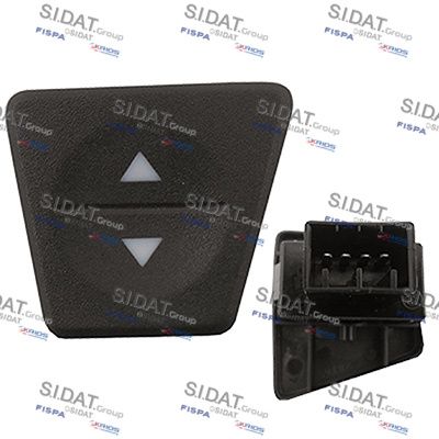 Выключатель, стеклолодъемник SIDAT 5.145259 для FIAT PANDA