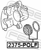 Repair Kit, brake caliper 2375-POLF