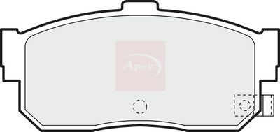 APEC Brake Pad Set, disc brake PAD784