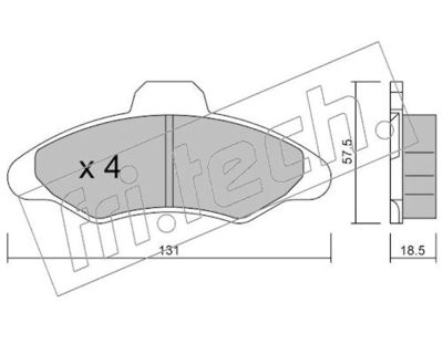Jarrupala, levyjarru fri.tech. 073.0 – FORD