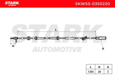 датчик, обороти на колелото STARK SKWSS-0350220