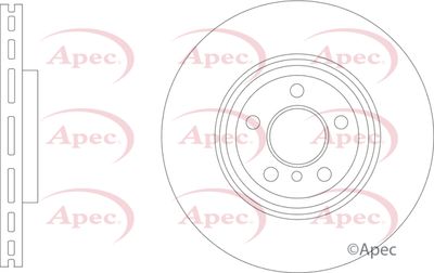 Brake Disc APEC DSK3324
