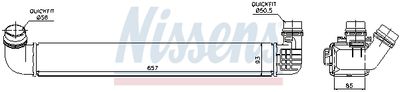 INTERCOOLER COMPRESOR NISSENS 96569 5
