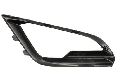 Voorbumper afdekking Voor Links (met mistlampgaten, black-matt) past: FORD ECOSPORT 10.17-