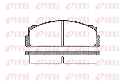 Комплект тормозных колодок, дисковый тормоз REMSA 0022.00 для SEAT 128