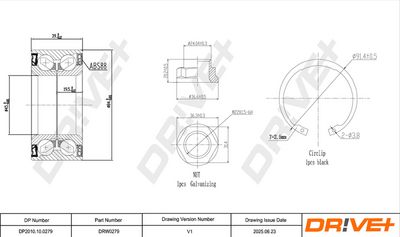 SET RULMENT ROATA DR!VE+ DP2010100279 1