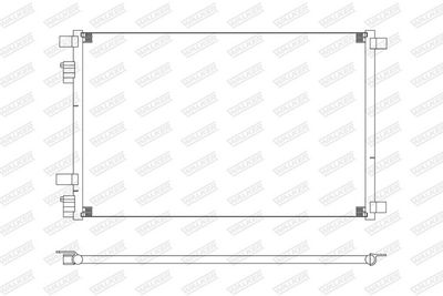 CONDENSATOR CLIMATIZARE WALKER WCD00411 7
