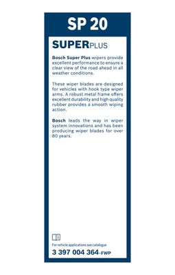 Wiper Blade BOSCH U1593083