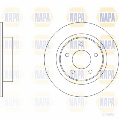 Brake Disc NAPA NBD5530