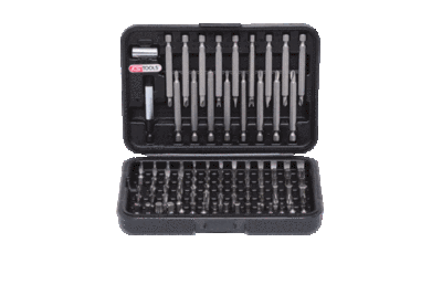 Ks Tools - sada skrutkovacích bitov 1/4" 99ks