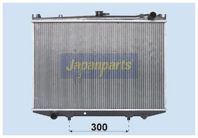 радиатор, охлаждане на двигателя JAPANPARTS RDA213045