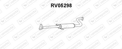 Предглушитель выхлопных газов VENEPORTE RV05298 для ROVER 800