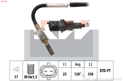 SENSOR ABGASTEMPERATUR