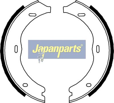 JAPANPARTS Stabdžių trinkelių komplektas