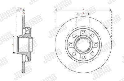 Brake Disc 563402J-1