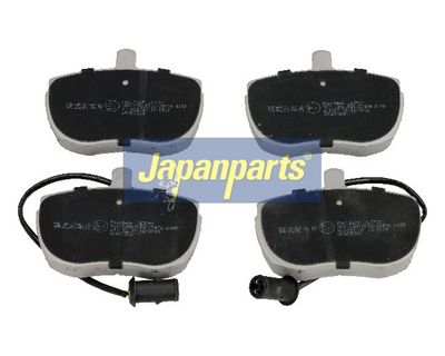 JAPANPARTS Stabdžių trinkelių rinkinys, diskinis stabdys