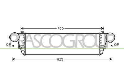 INTERCOOLER COMPRESOR PRASCO ME026N003