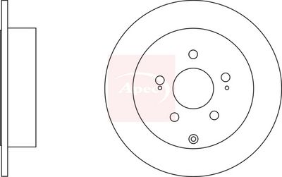 APEC Brake Disc DSK2353