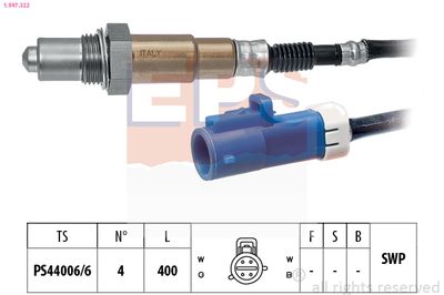 Sonda lambda EPS 1.997.322