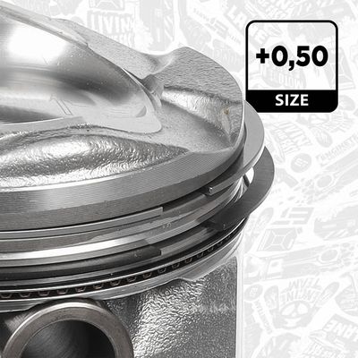 PISTON ET ENGINETEAM PM012450 2