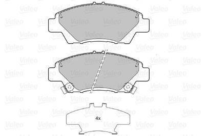 Brake Pad Set, disc brake 601379