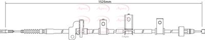 Cable Pull, parking brake APEC CAB1255