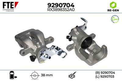 спирачен апарат FTE 9290704