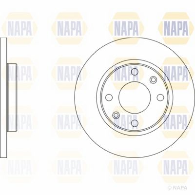 Brake Disc NAPA NBD5450