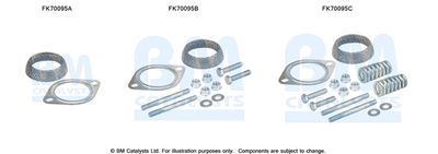 Монтажен комплект, изпускателна тръба BM Catalysts FK70095