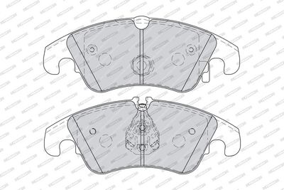 SET PLACUTE FRANA FRANA DISC FERODO FDB4268 1