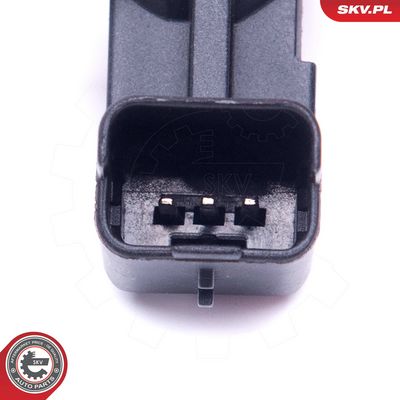 Jutiklis, skirstomojo veleno padėtis