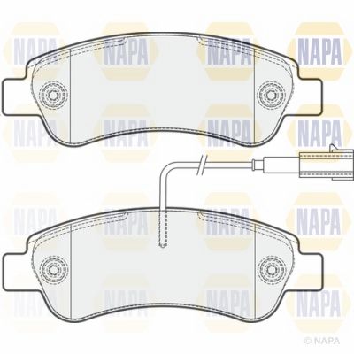 Brake Pad Set NAPA NBP1415