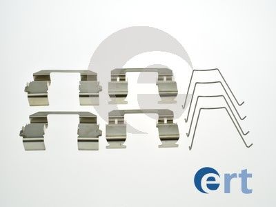 Комплектующие, колодки дискового тормоза ERT 420286 для HONDA CR-V