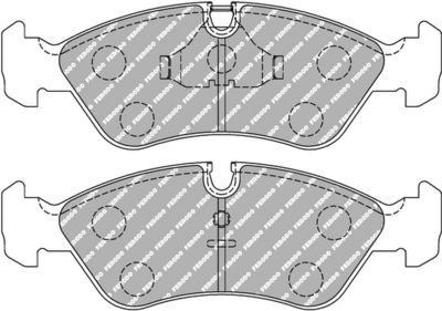 BREMSBELAGSATZ SCHEIBENBREMSE