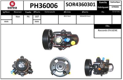 HYDRAULIKPUMPE LENKUNG EAI PH36006