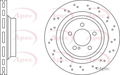 Brake Disc APEC DSK2435