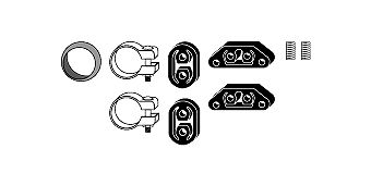 MONTAGESATZ ABGASANLAGE