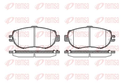 Комплект тормозных колодок, дисковый тормоз REMSA 0456.00 для LEXUS LS