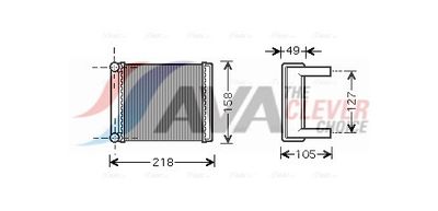 SCHIMBăTOR DE CăLDURă îNCăLZIRE HABITACLU