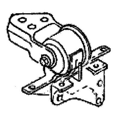 TEDGUM 00221101 Подушка двигателя  для FORD FIESTA (Форд Фиеста)