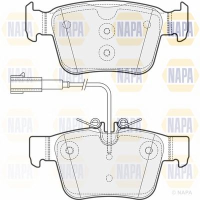 Brake Pad Set NAPA PBP7708