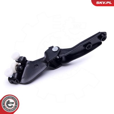 Ritinėlio kreiptuvas, atstumiamos durys