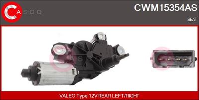 Двигатель стеклоочистителя CASCO CWM15354AS для SEAT ALTEA