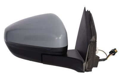 Zijspiegel Rechts (elektrisch, in reliëf, met verwarming, under-coated, elektrisch opklapbaar, met indicator, met temperatuursensor) past: CITROEN C5 AIRCROSS  PEUGEOT 3008 II P84 05.16-