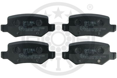 Комплект тормозных колодок, дисковый тормоз OPTIMAL BP-12119 для MERCEDES-BENZ VANEO
