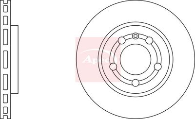 APEC Brake Disc DSK2116