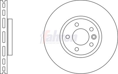 Fahren Brake Disc FBD7159