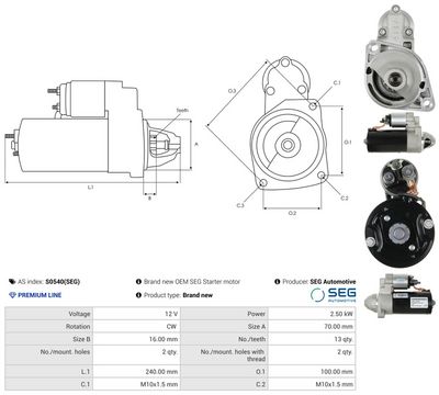 STARTER AS-PL S0540SEG 4